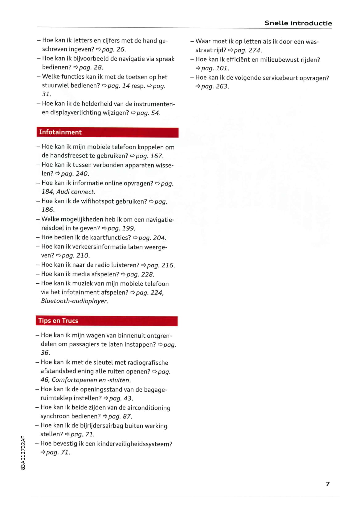 2018-2021 Audi Q3 Gebruikershandleiding | Nederlands