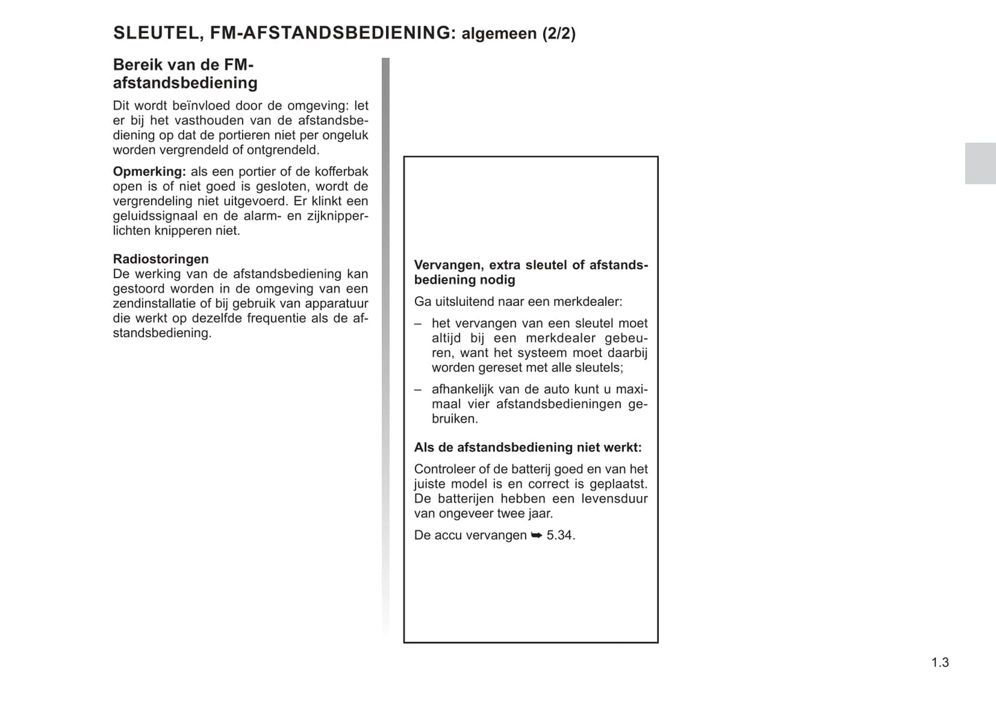 2021-2022 Renault Mégane Owner's Manual | Dutch