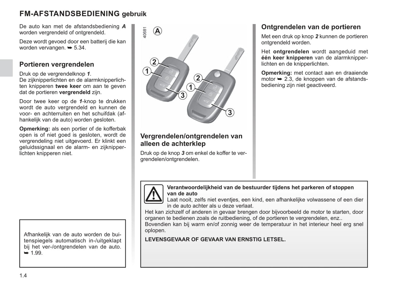 2021-2022 Renault Mégane Owner's Manual | Dutch