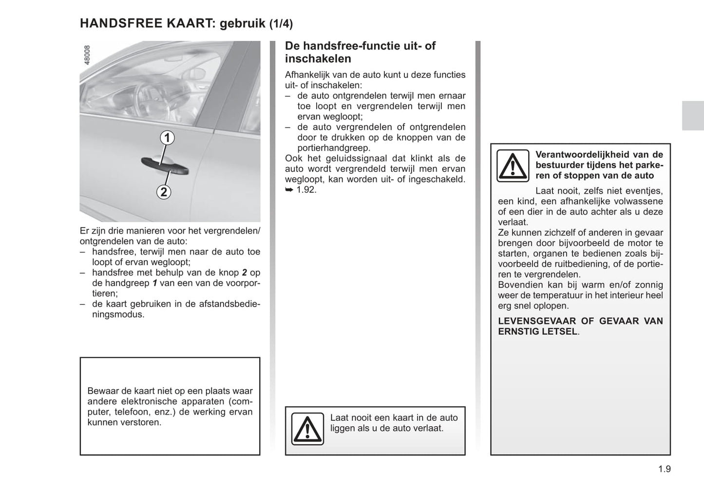 2021-2022 Renault Mégane Owner's Manual | Dutch