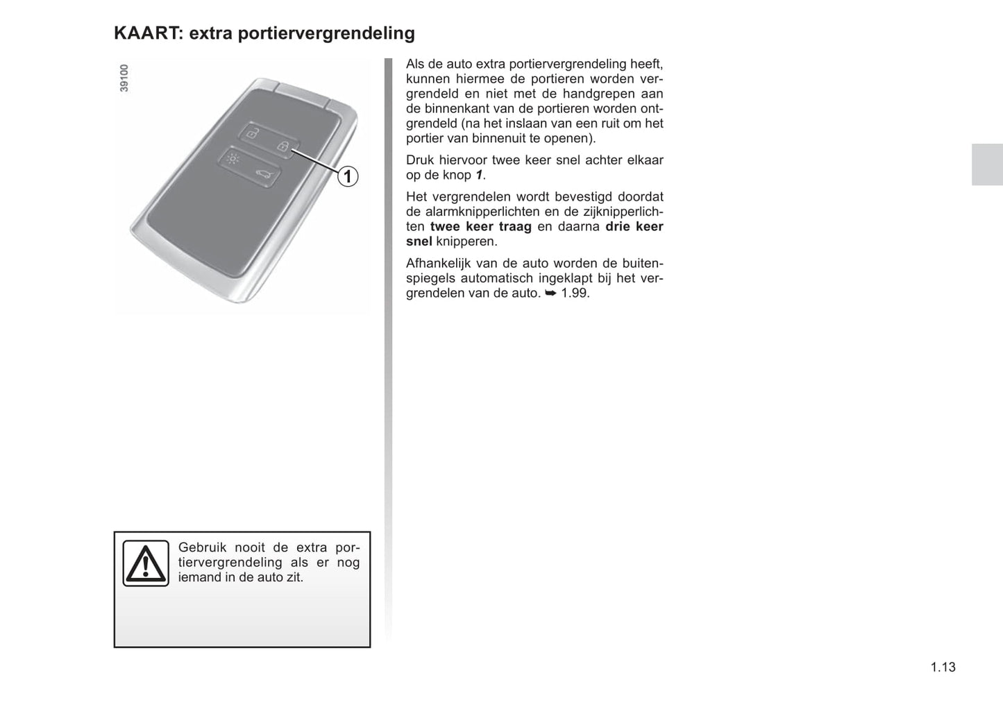 2021-2022 Renault Mégane Owner's Manual | Dutch