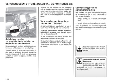 2021-2022 Renault Mégane Owner's Manual | Dutch