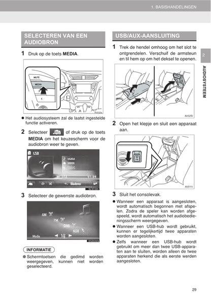 Toyota Avensis Navigatiesysteem Handleiding 2015