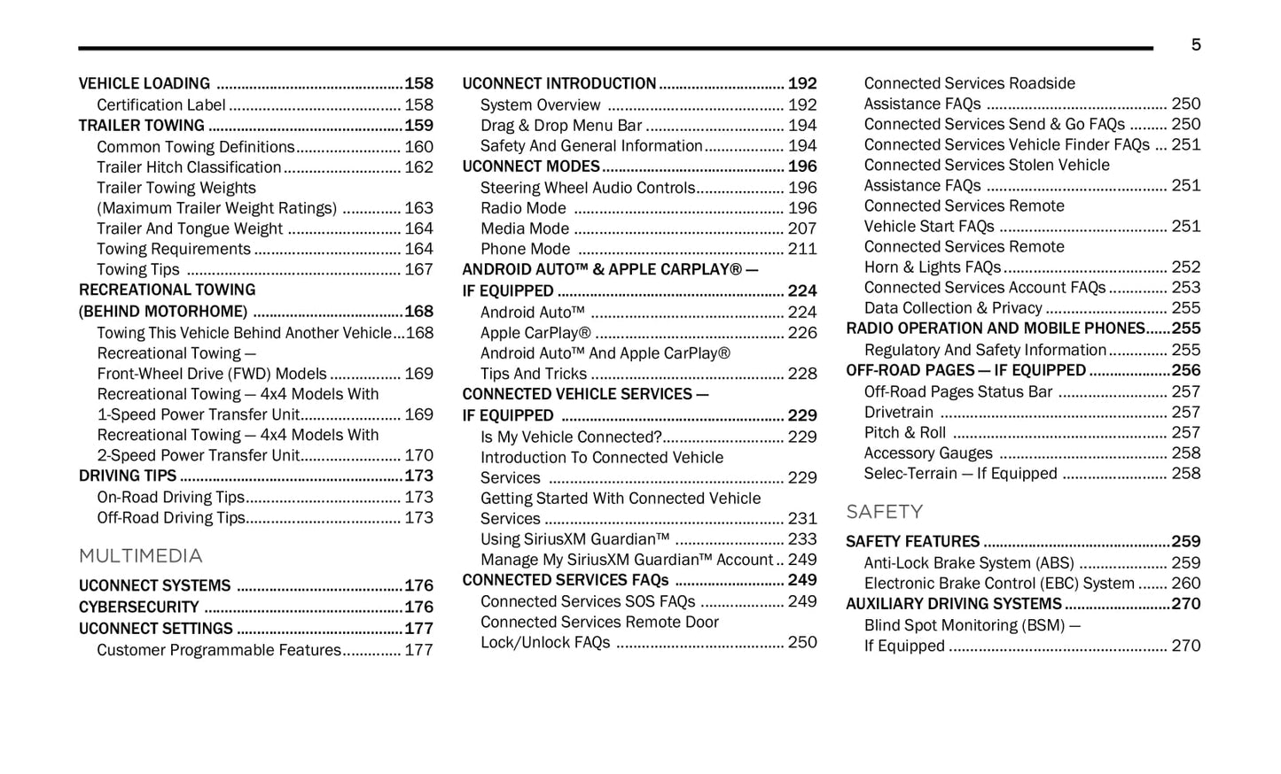 2021 Jeep Cherokee Owner's Manual | English