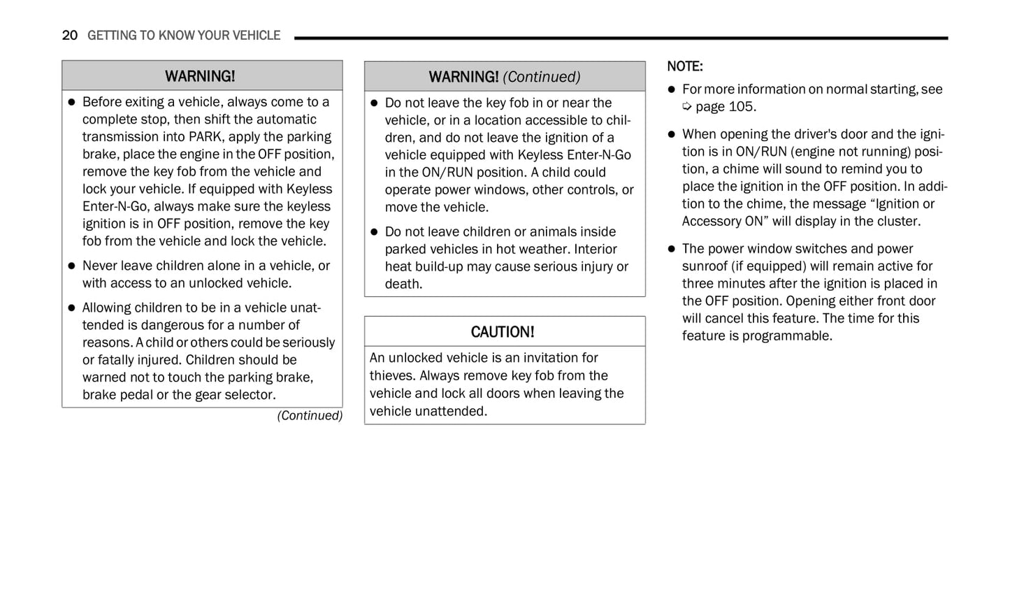 2021 Jeep Cherokee Owner's Manual | English