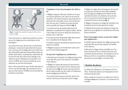 2021 Cupra Formentor Owner's Manual | French