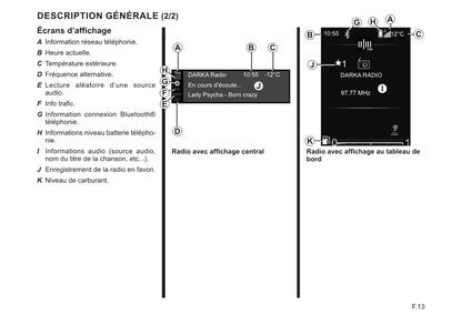 Renault Radio Connect R&Go Guide d'utilisation 2022