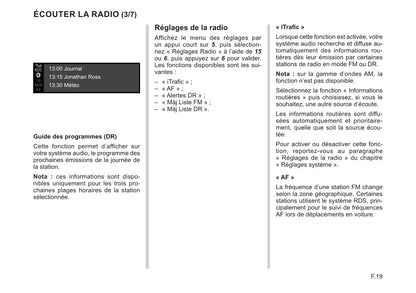 Renault Radio Connect R&Go Guide d'utilisation 2022