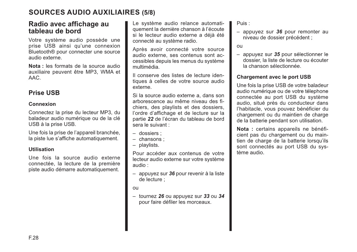 Renault Radio Connect R&Go Guide d'utilisation 2022