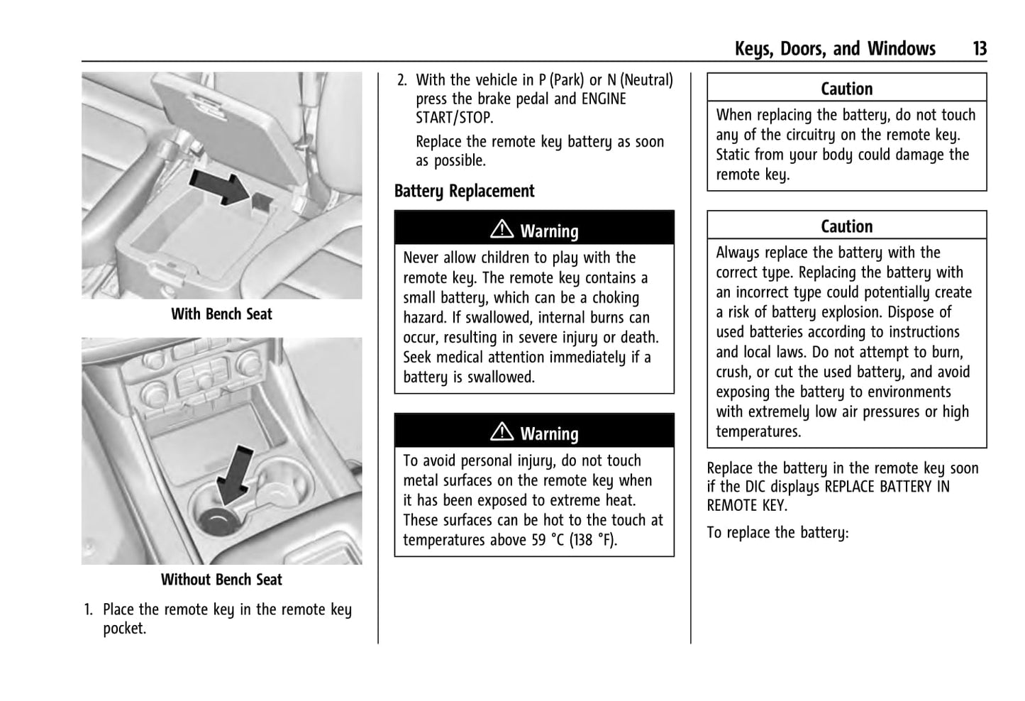 2021 Chevrolet Suburban/Tahoe Owner's Manual | English