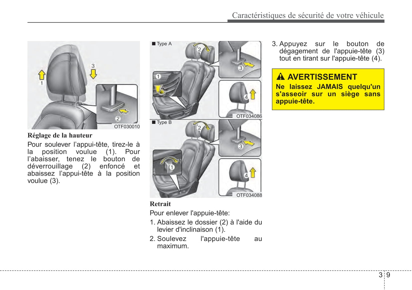 2015 Kia Optima Owner's Manual | French