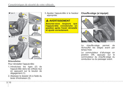 2015 Kia Optima Owner's Manual | French