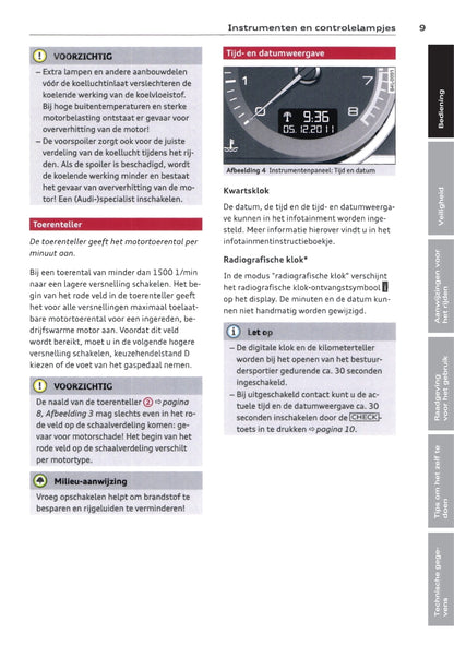 2009-2015 Audi Q7 Owner's Manual | Dutch