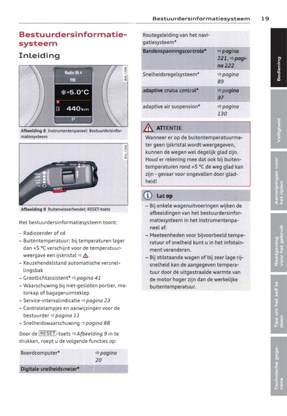 2009-2015 Audi Q7 Owner's Manual | Dutch