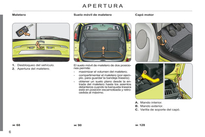 2011-2012 Citroën C3 Picasso Gebruikershandleiding | Spaans