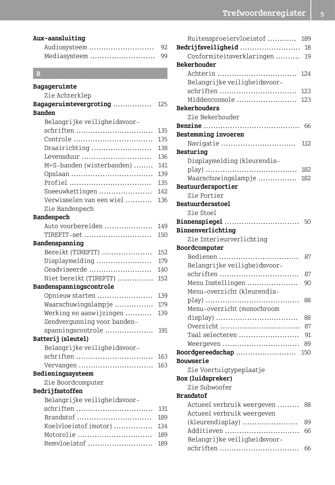 2014-2019 Smart Forfour Bedienungsanleitung | Niederländisch