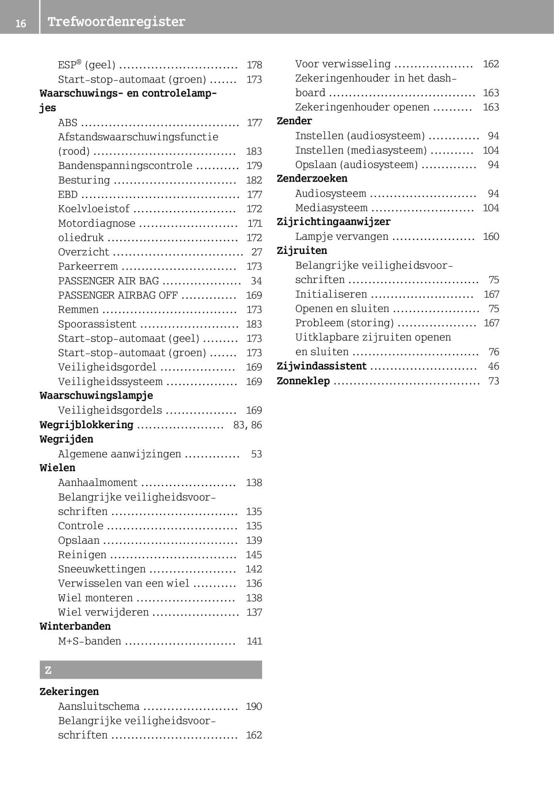 2014-2019 Smart Forfour Bedienungsanleitung | Niederländisch