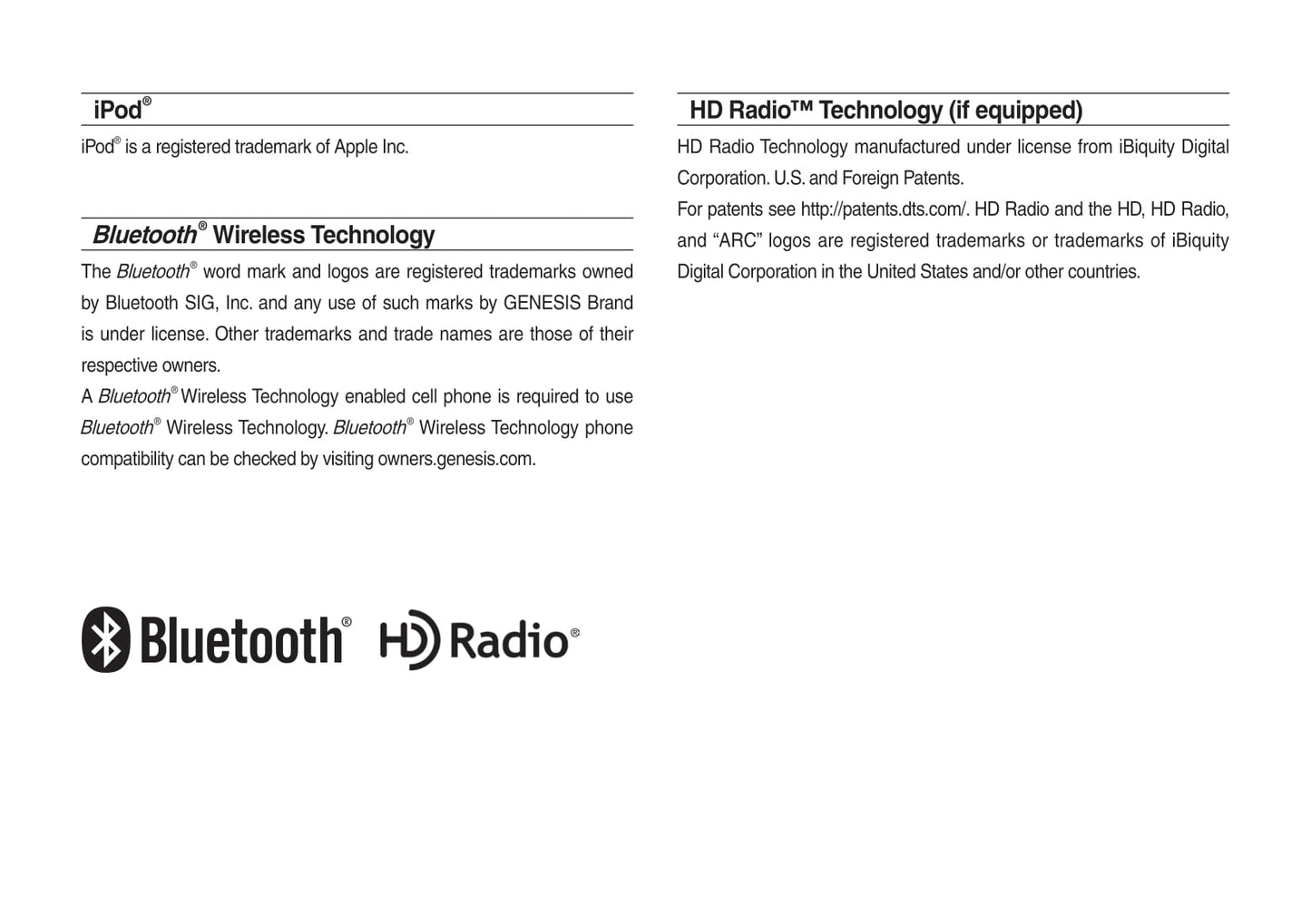 Genesis G70 Multimedia System Bedienungsanleitung 2019