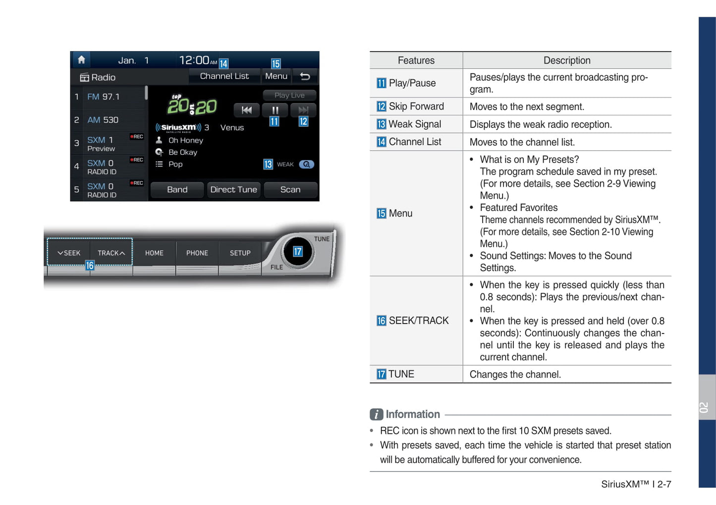 Genesis G70 Multimedia System Bedienungsanleitung 2019