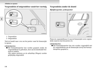 2003-2007 Mitsubishi Lancer Manuel du propriétaire | Néerlandais