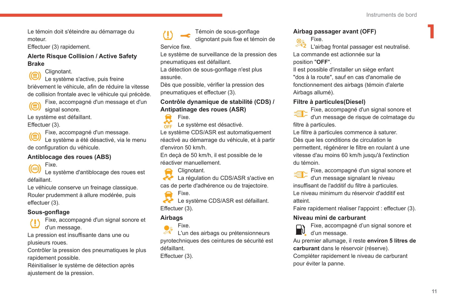 2019-2021 Citroën C3 Aircross Owner's Manual | French