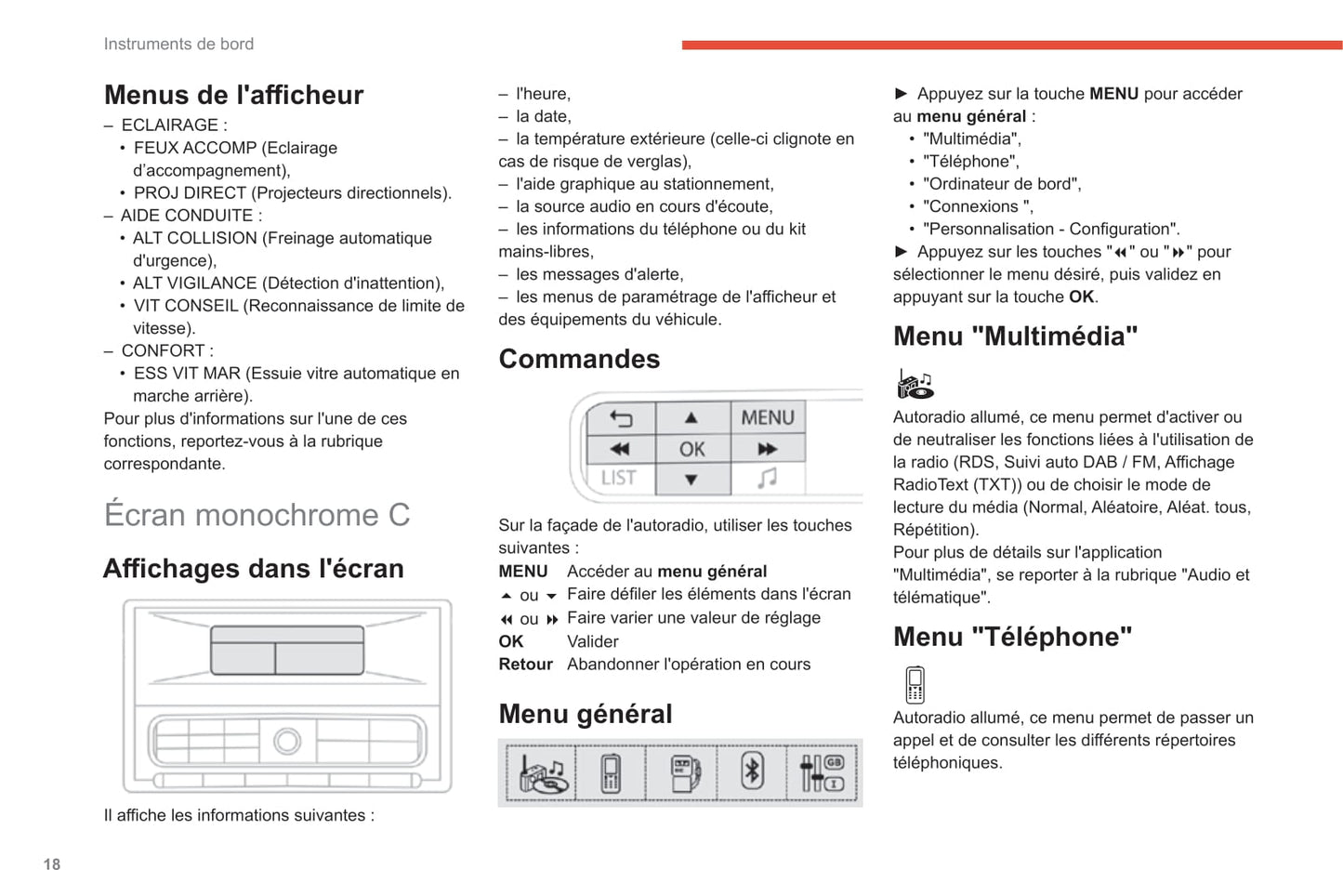 2019-2021 Citroën C3 Aircross Owner's Manual | French