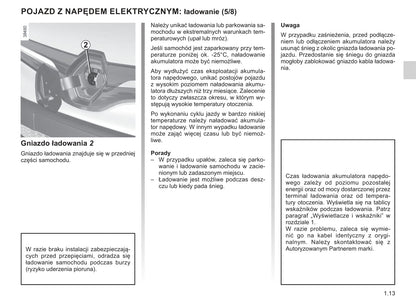 2019-2020 Renault Kangoo Z.E. Owner's Manual | Polish