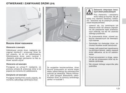 2019-2020 Renault Kangoo Z.E. Owner's Manual | Polish