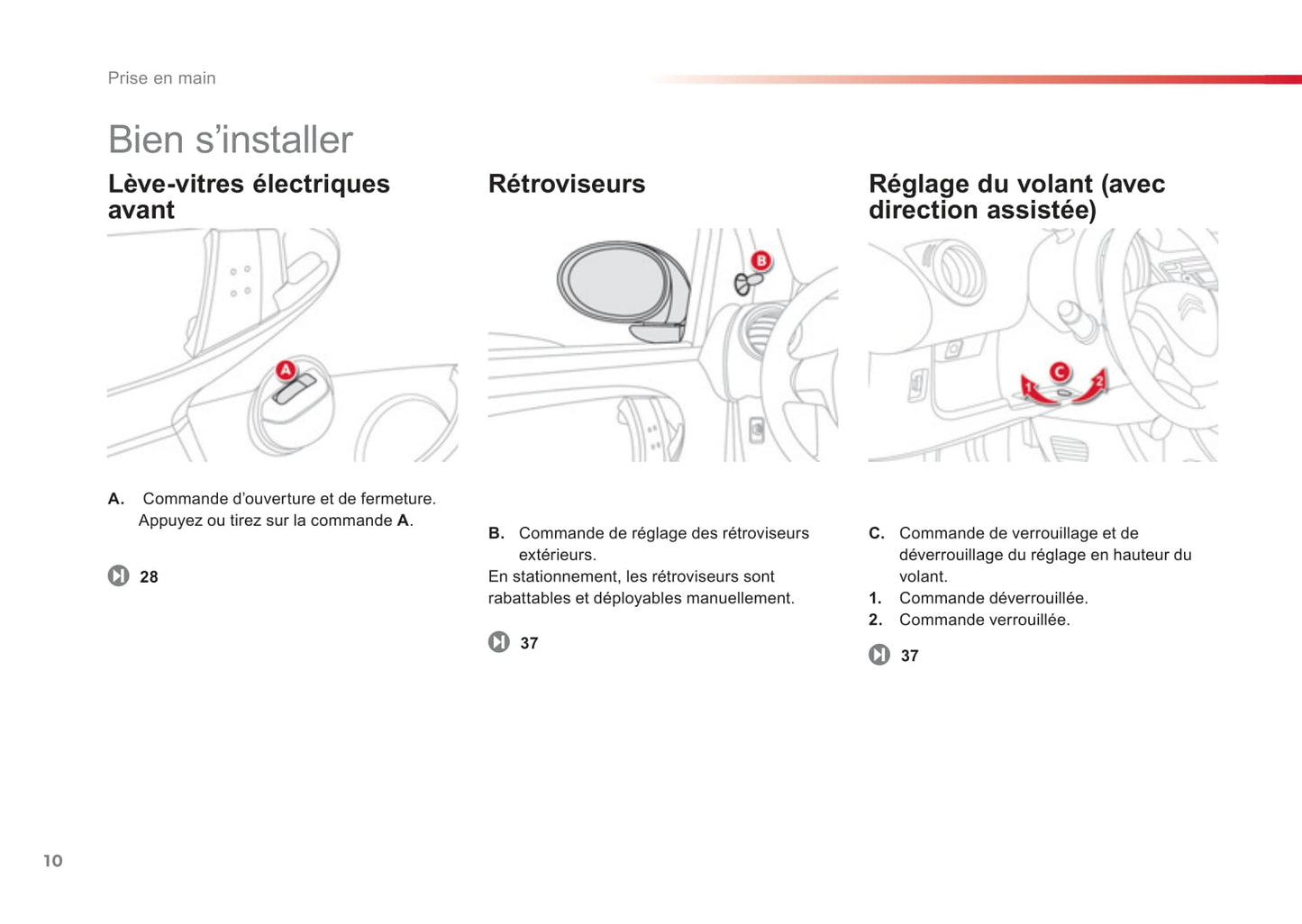 2012-2014 Citroën C1 Owner's Manual | French