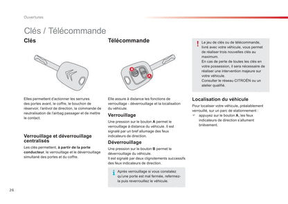 2012-2014 Citroën C1 Owner's Manual | French