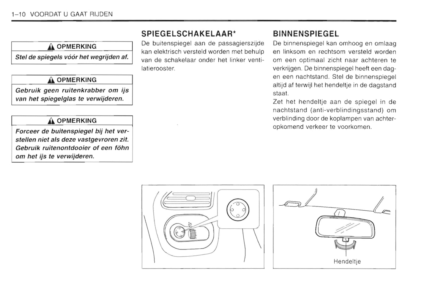 1997-2003 Daewoo Lanos Gebruikershandleiding | Nederlands