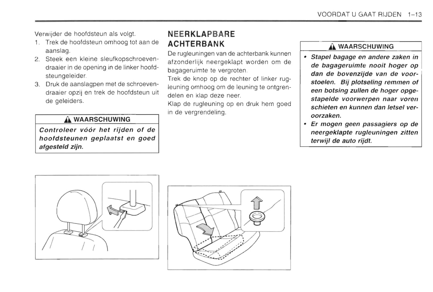 1997-2003 Daewoo Lanos Gebruikershandleiding | Nederlands