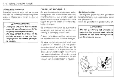 1997-2003 Daewoo Lanos Gebruikershandleiding | Nederlands