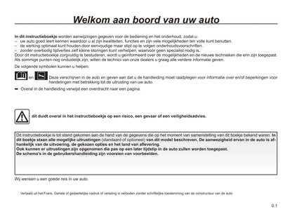 2021-2022 Renault Master Owner's Manual | Dutch