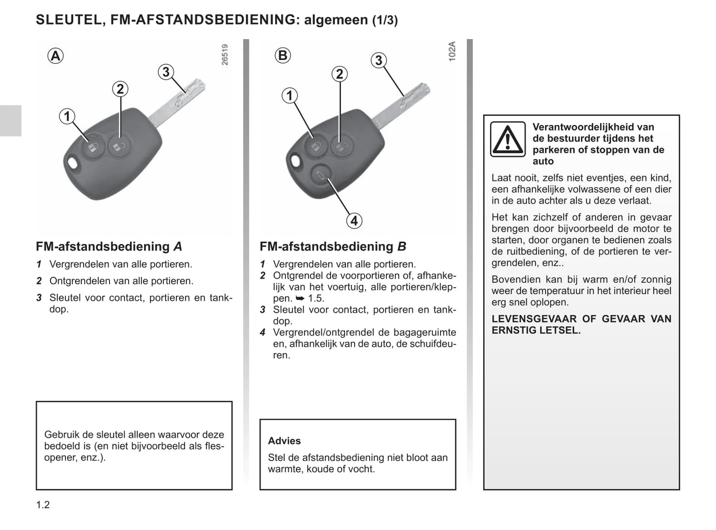 2021-2022 Renault Master Owner's Manual | Dutch