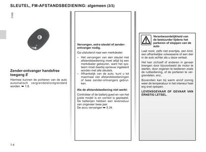 2021-2022 Renault Master Owner's Manual | Dutch