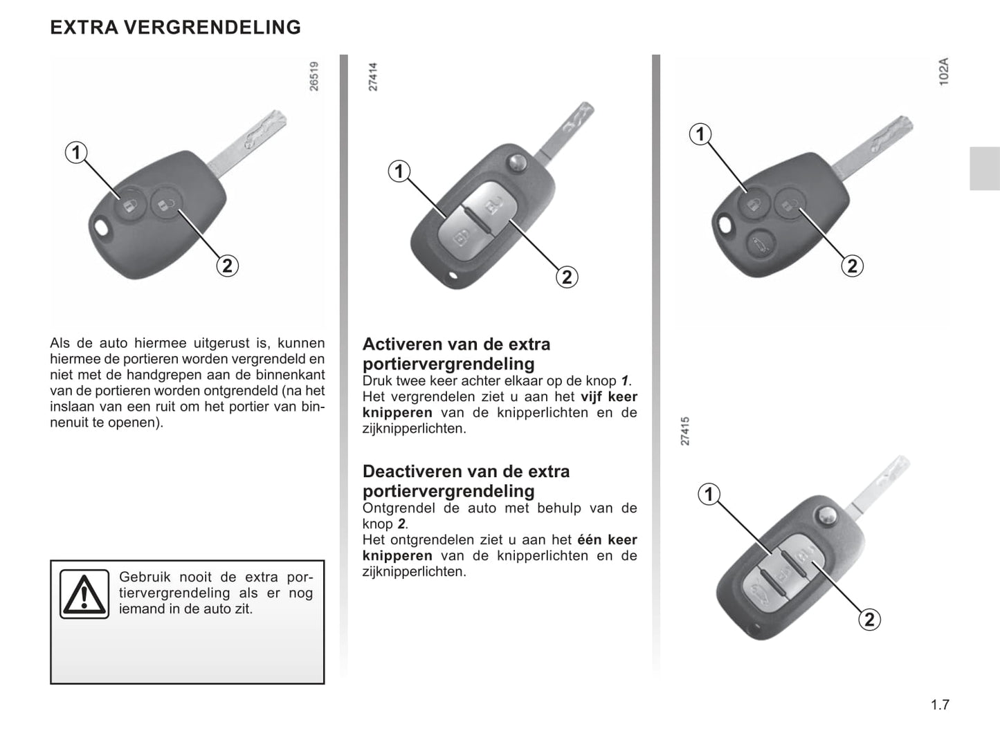 2021-2022 Renault Master Owner's Manual | Dutch