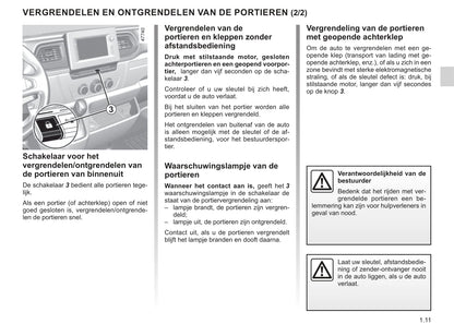 2021-2022 Renault Master Owner's Manual | Dutch