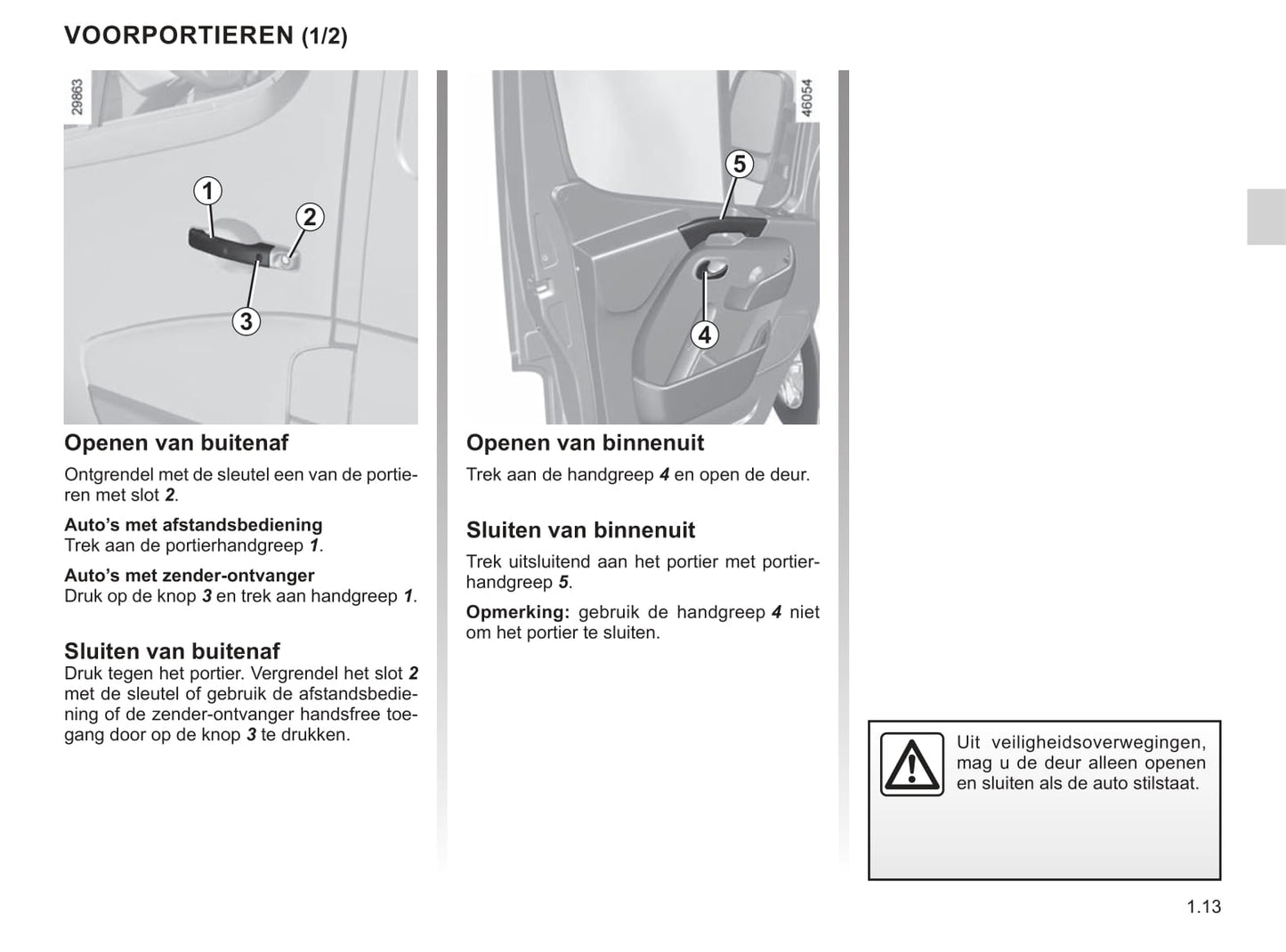 2021-2022 Renault Master Owner's Manual | Dutch