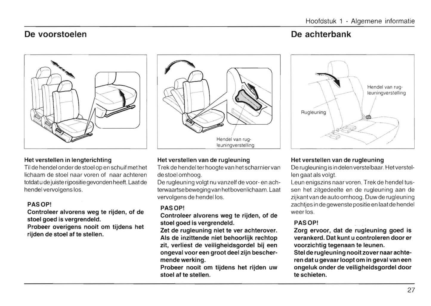 2000-2006 Daihatsu Terios Manuel du propriétaire | Néerlandais