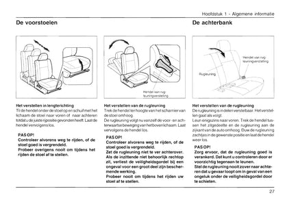 2000-2006 Daihatsu Terios Manuel du propriétaire | Néerlandais