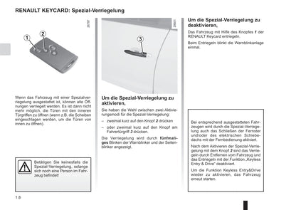 2015-2016 Renault Scénic/Grand Scénic Owner's Manual | German