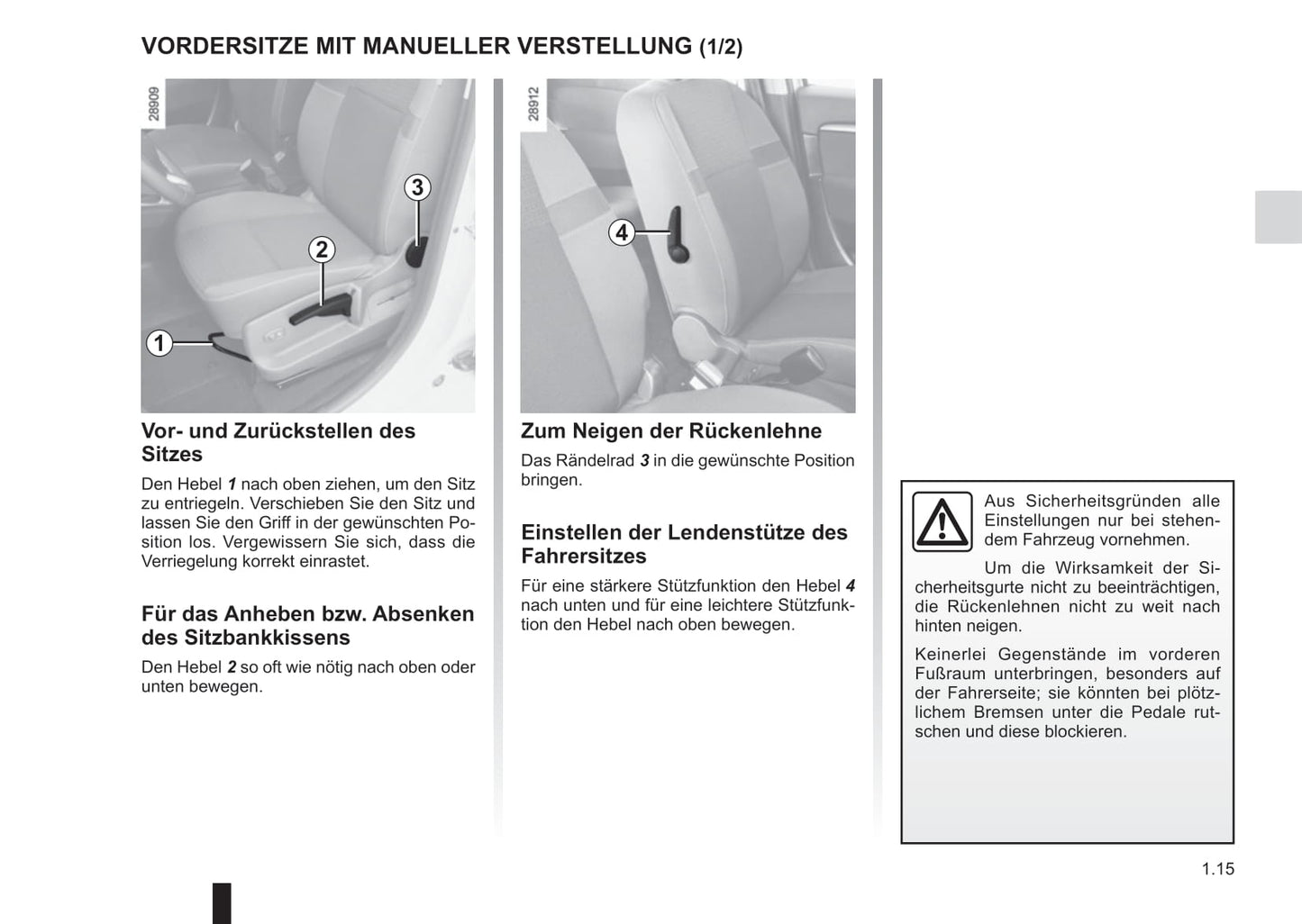 2015-2016 Renault Scénic/Grand Scénic Owner's Manual | German