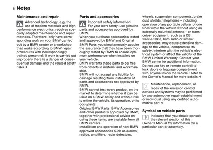 2003-2004 BMW 3 Series Owner's Manual | English