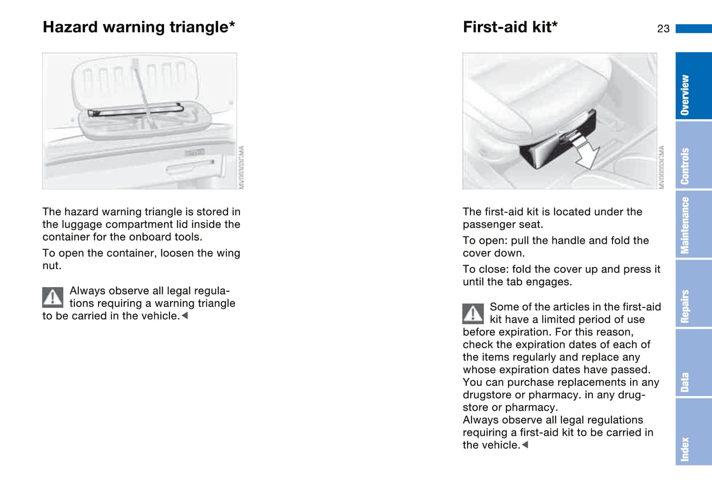 2003-2004 BMW 3 Series Owner's Manual | English