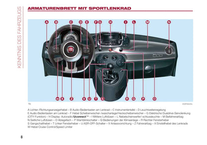 2017-2018 Fiat 500/500C Bedienungsanleitung | Deutsch