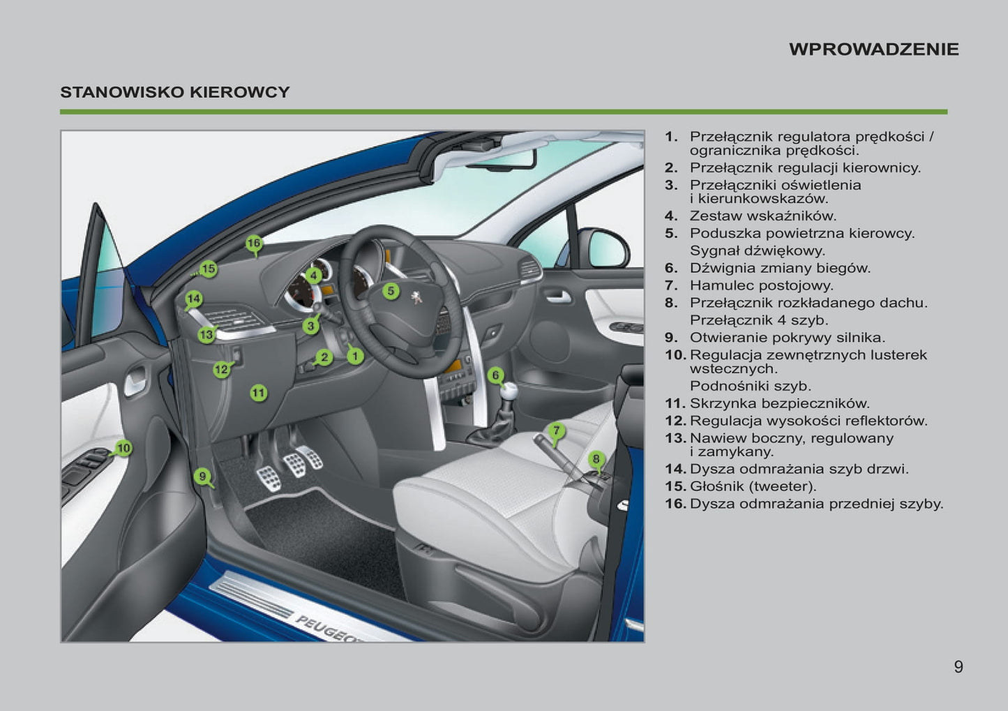 2014-2015 Peugeot 207 CC Gebruikershandleiding | Pools