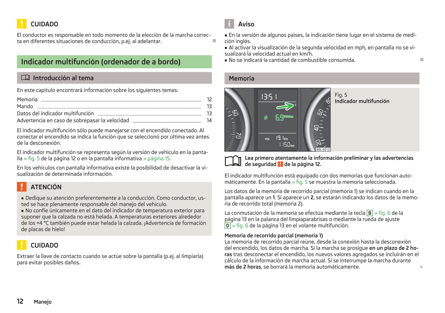 2014-2015 Skoda Yeti Gebruikershandleiding | Spaans