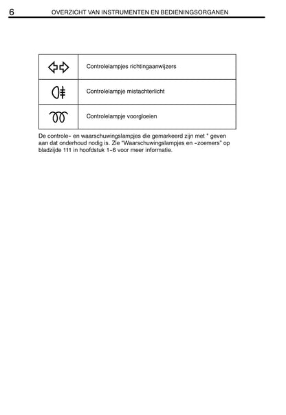 2008-2009 Toyota Hiace Owner's Manual | Dutch