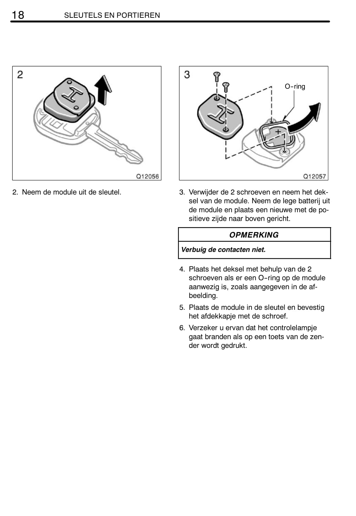 2008-2009 Toyota Hiace Owner's Manual | Dutch